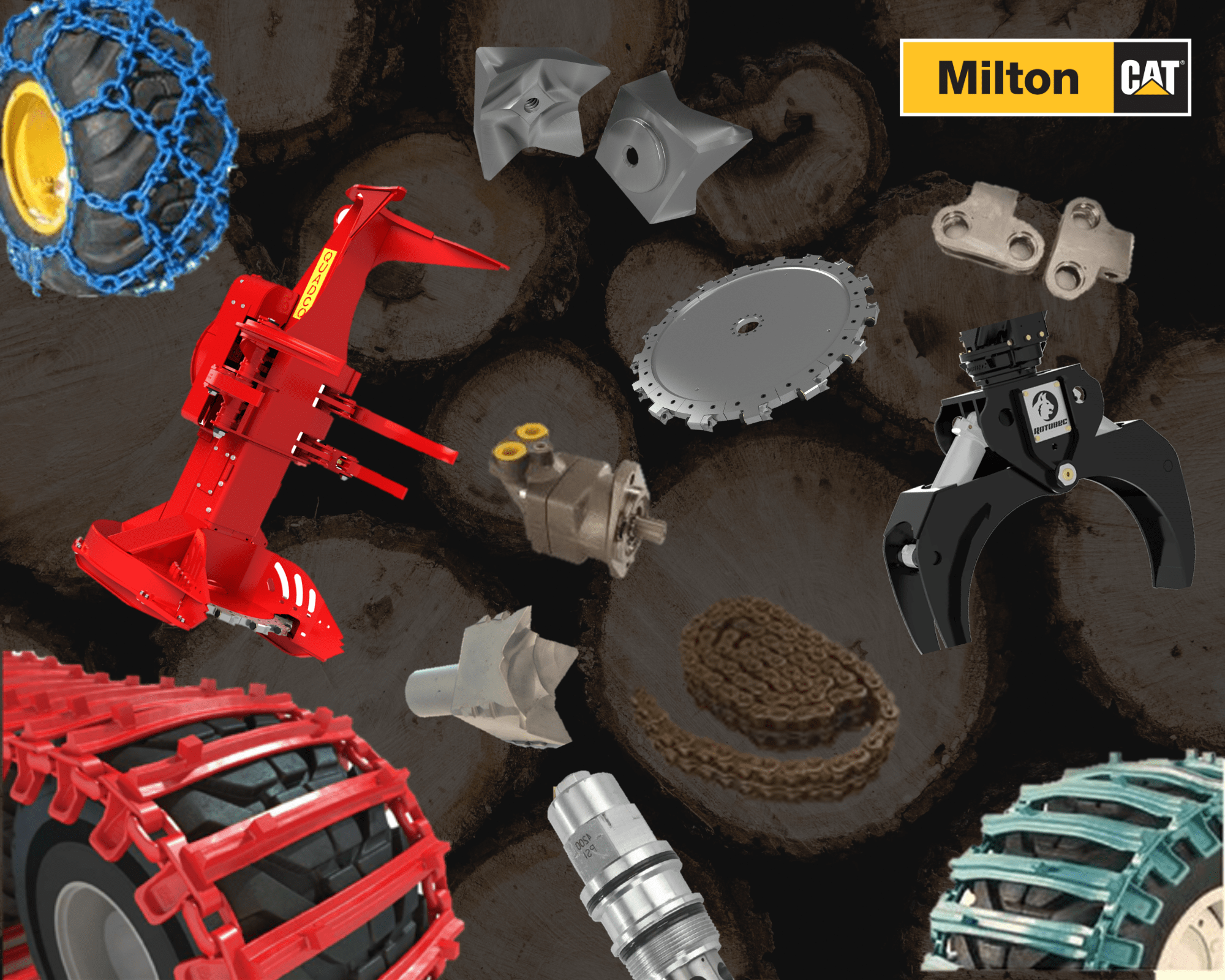 Milton CAT Forestry Parts